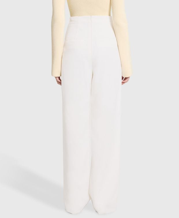 Max Mara Wool trousers Balta