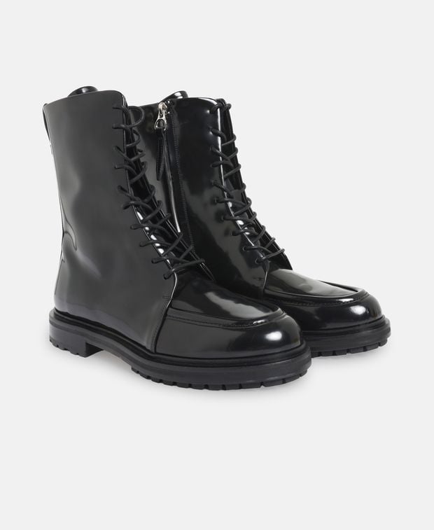 Aeyde Lace-up ankle boot Tate Polido