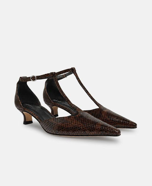 Aeyde Ankle strap pump Liz