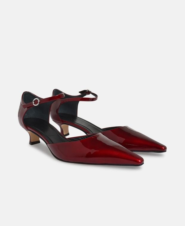 Aeyde Ankle strap pump Tillie