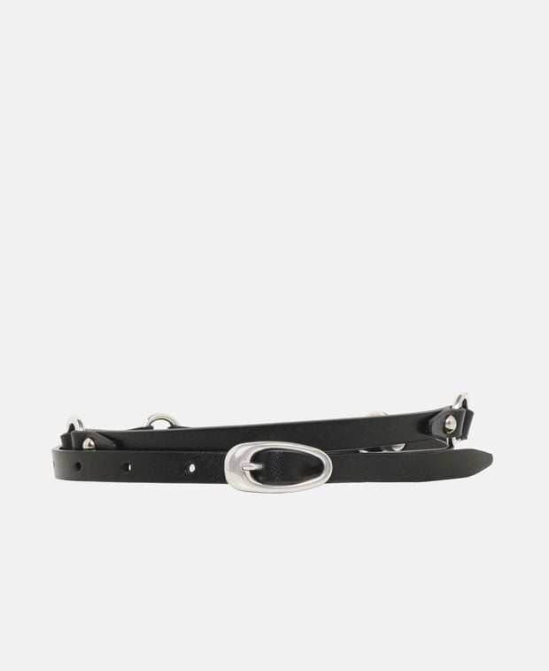 Aeyde Leather belt Phoebe