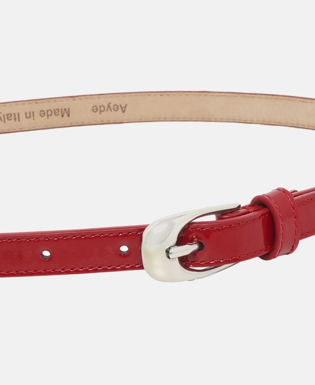 Aeyde Leather belt Eleanor