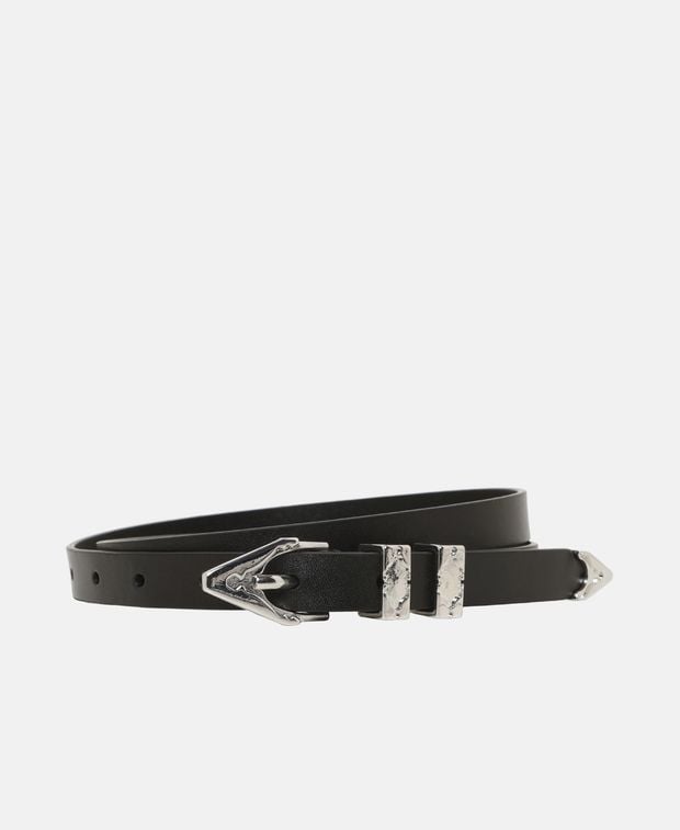 Aeyde Leather belt Presley