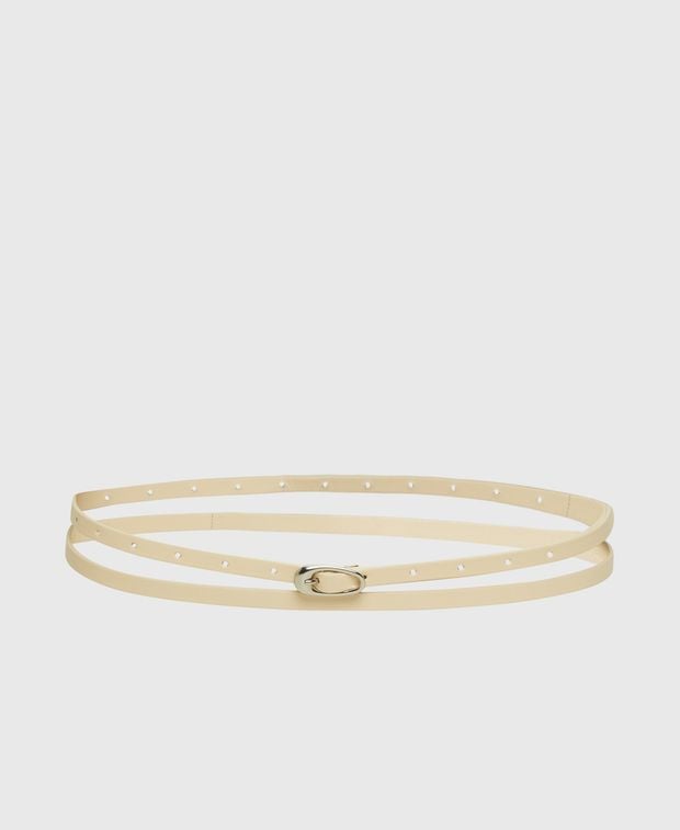 Aeyde Leather belt Ellie