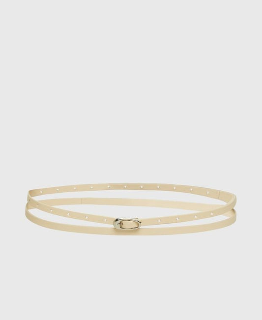 Aeyde Leather belt Ellie
