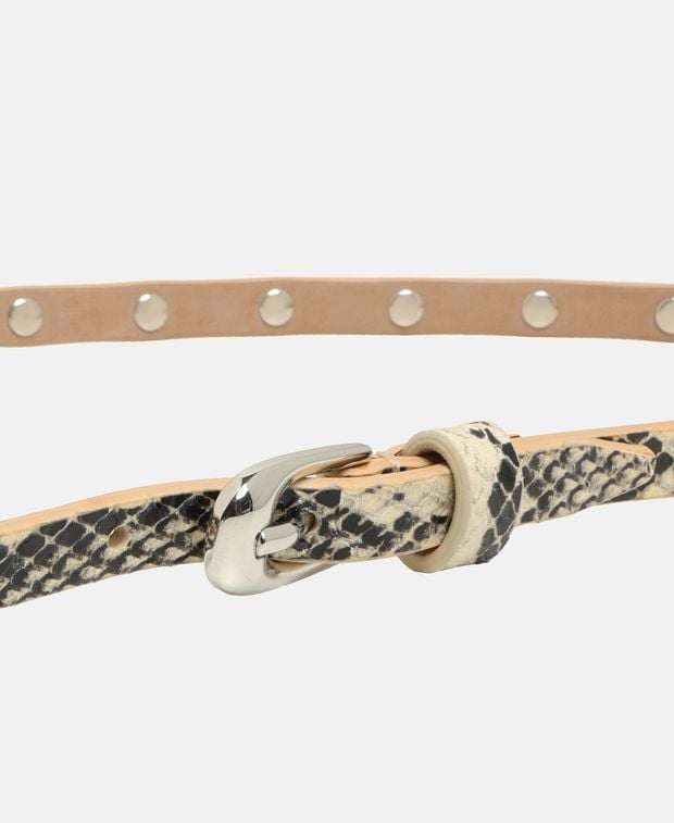 Aeyde Leather belt Liam