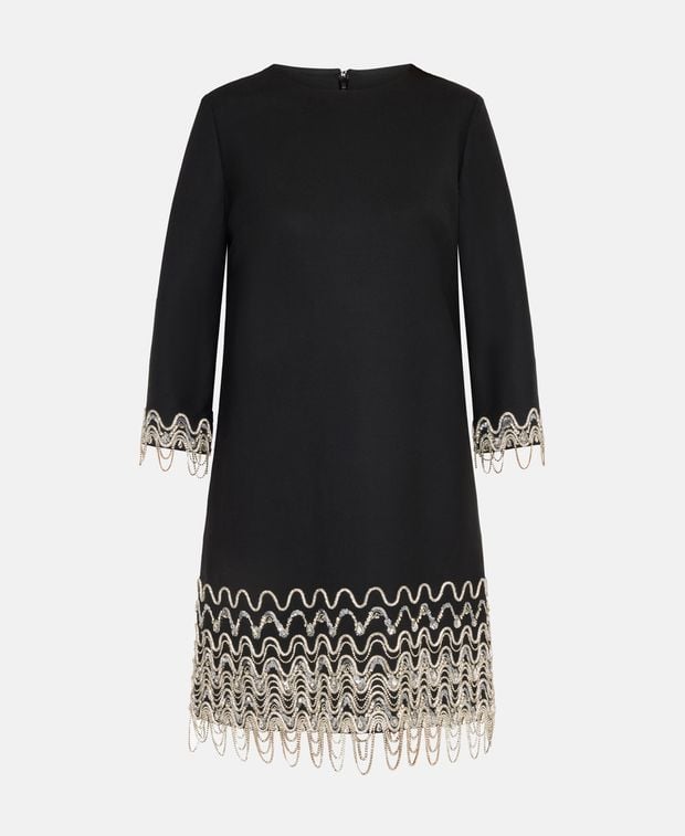 Oscar de la Renta Wool dress