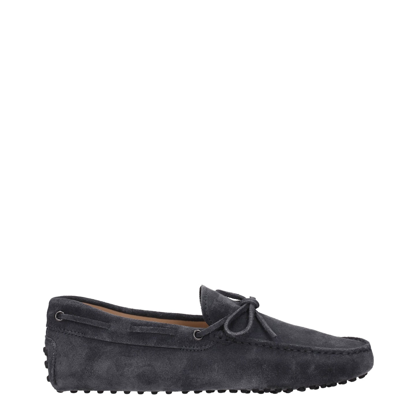 Tod's Men's Loafers in Suede Gray