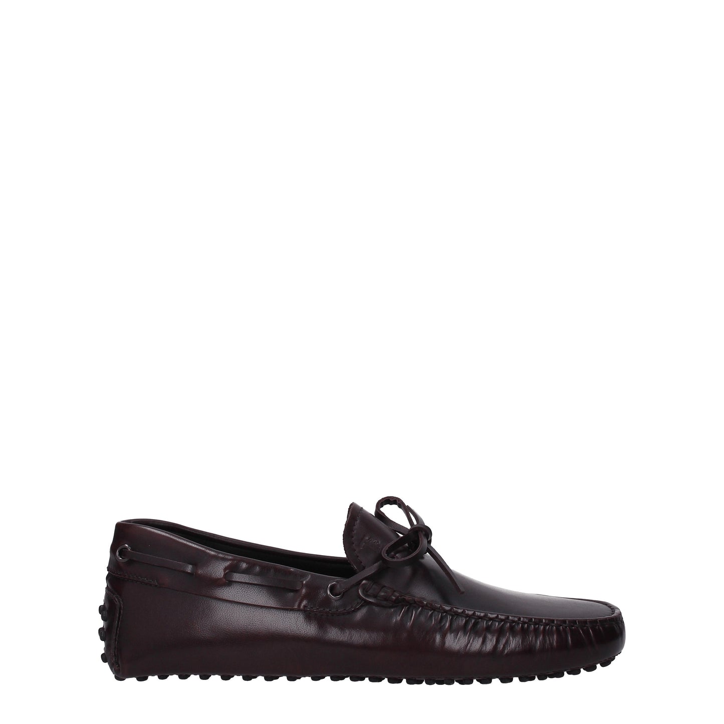 Tod's Men's Loafers in Leather Violet