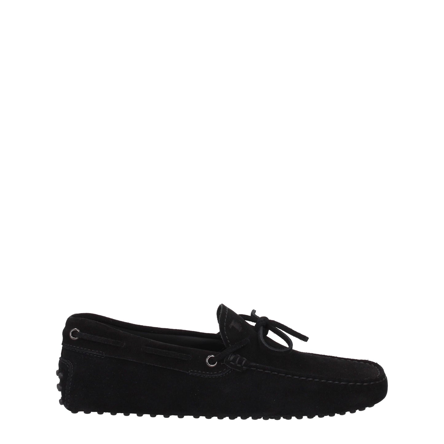 Tod's Men's Loafers in Suede Black