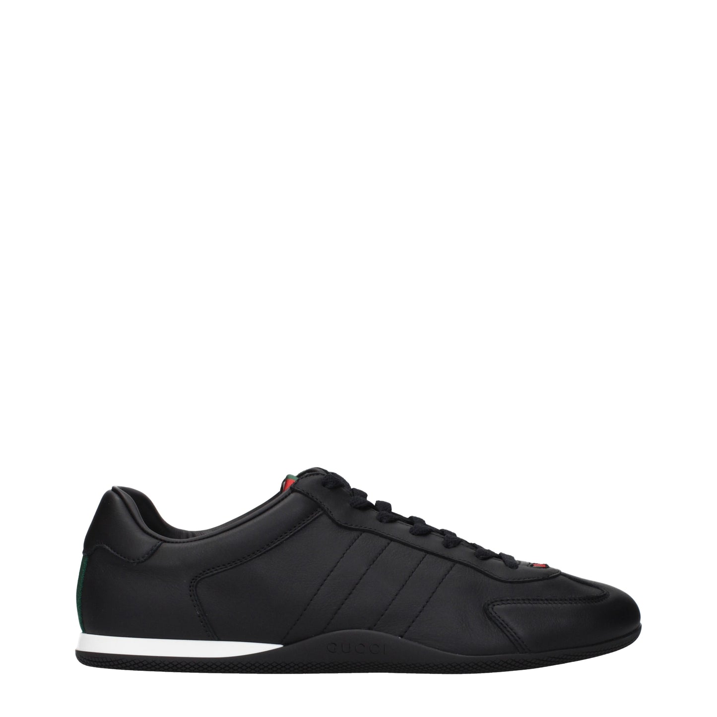 Gucci Sneakers Men Leather Black