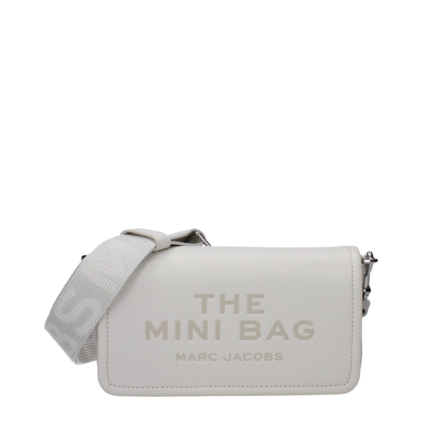 Marc Jacobs Crossbody Bags Women Leather White/Cotton