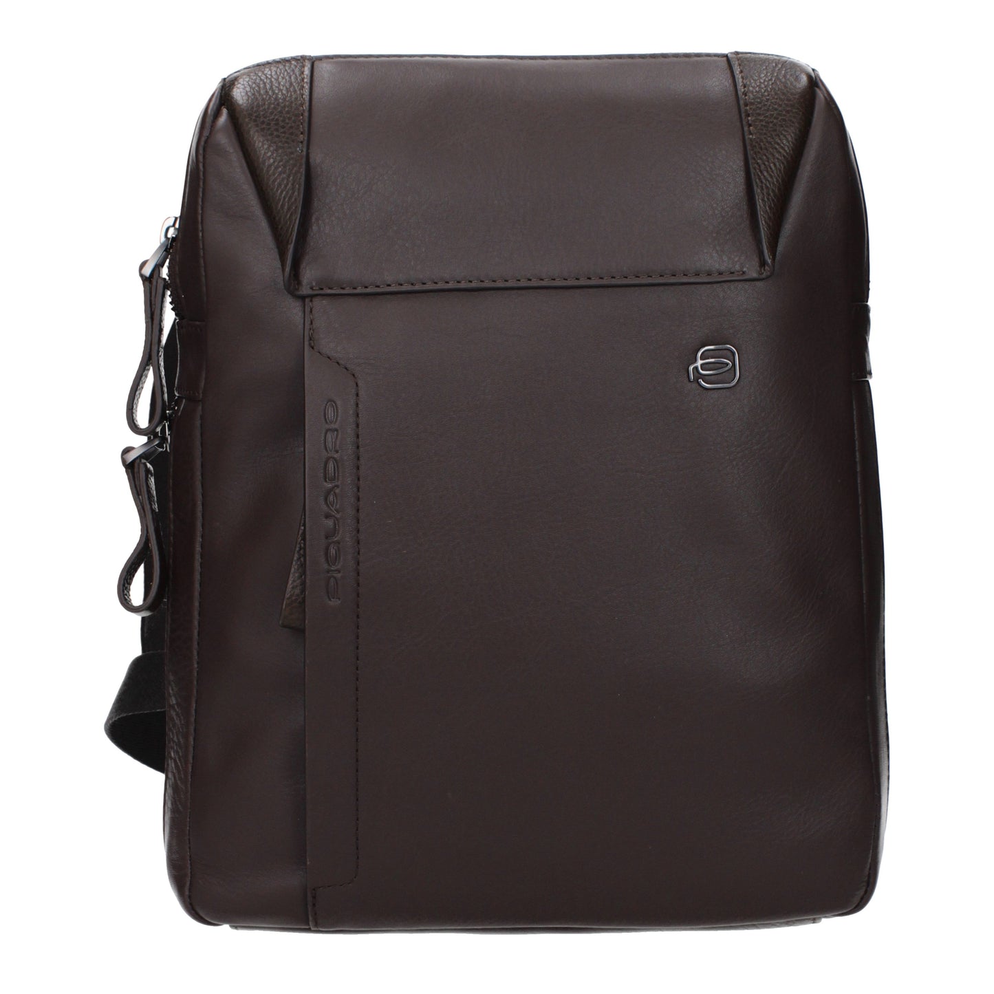 Piquadro Crossbody Bags Men Leather Brown/Dark Brown