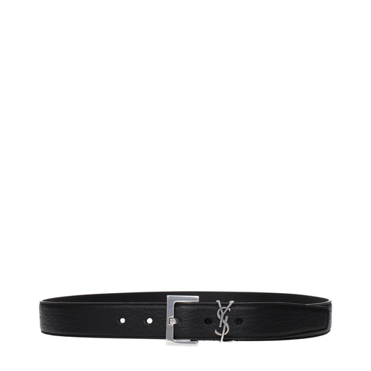 Saint Laurent Men's Belts Leather