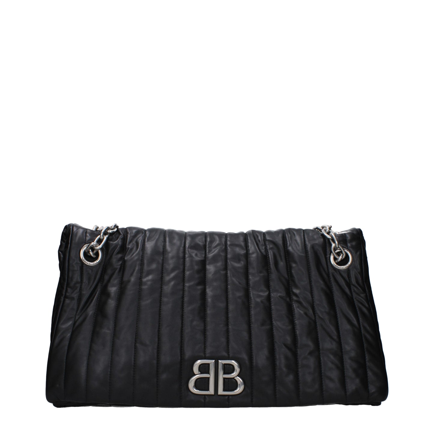 Balenciaga Shoulder Bags Women Leather Black