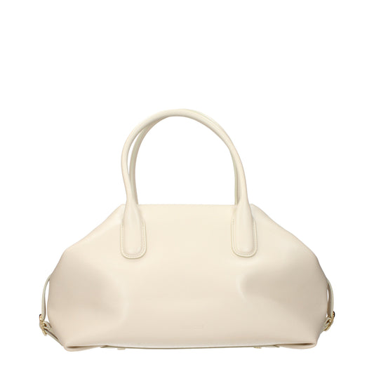 Themoirè Handbags Women Eco Leather Beige/Butter