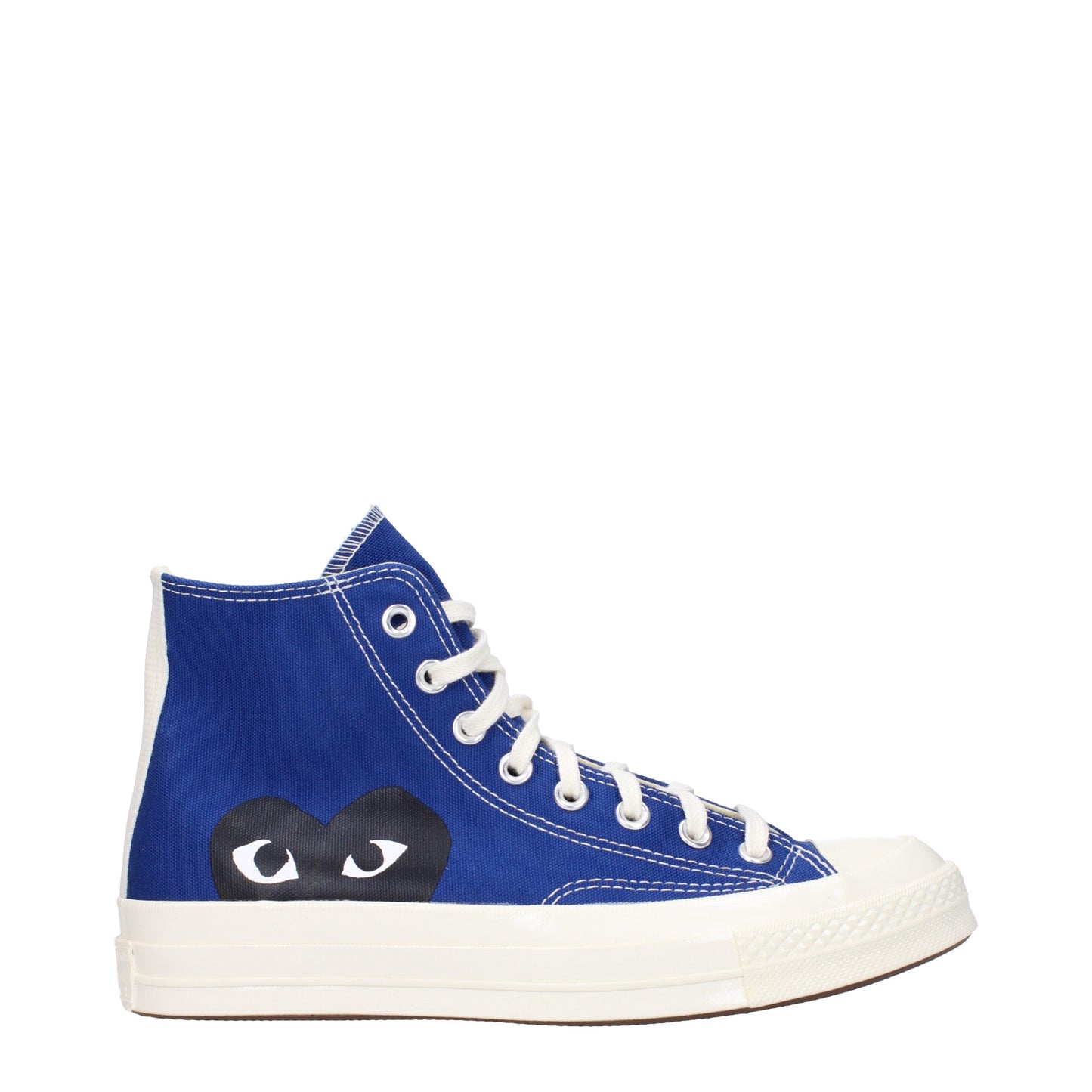 Comme des Garçon Men's Sneakers in Fabric  Blue/Black