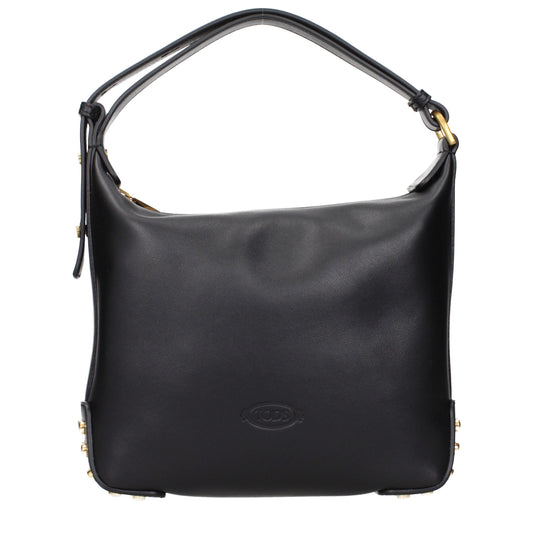 Tod's Handbags Women Leather Black