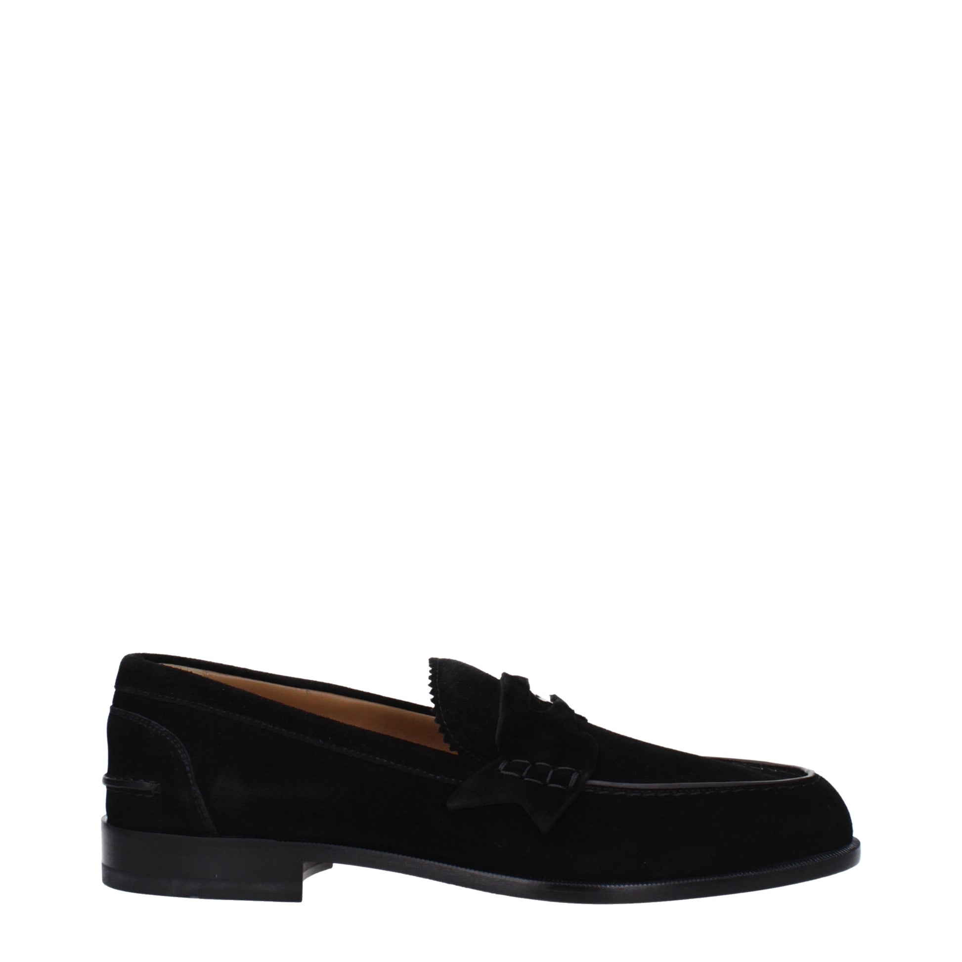Louboutin Men's Loafers Suede