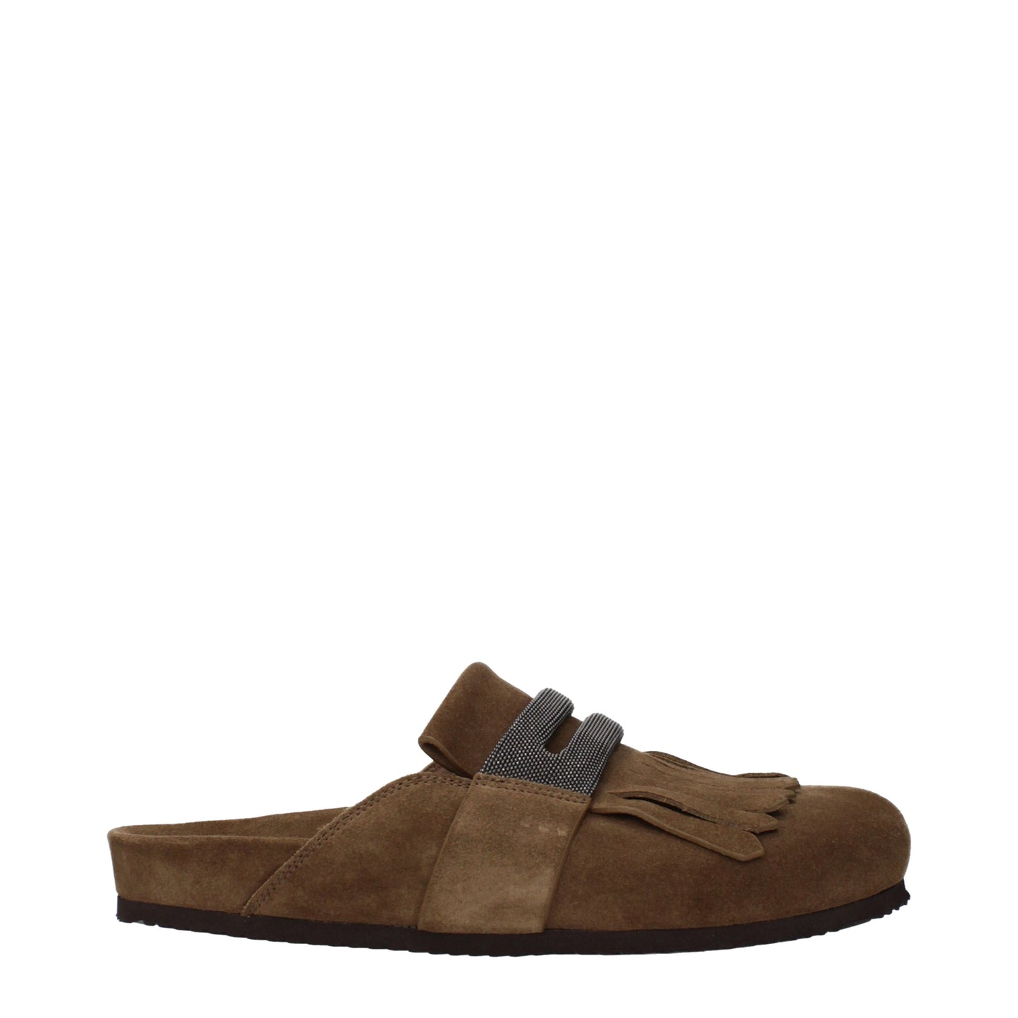 Brunello Cucinelli Women's Slippers and Clogs Suede