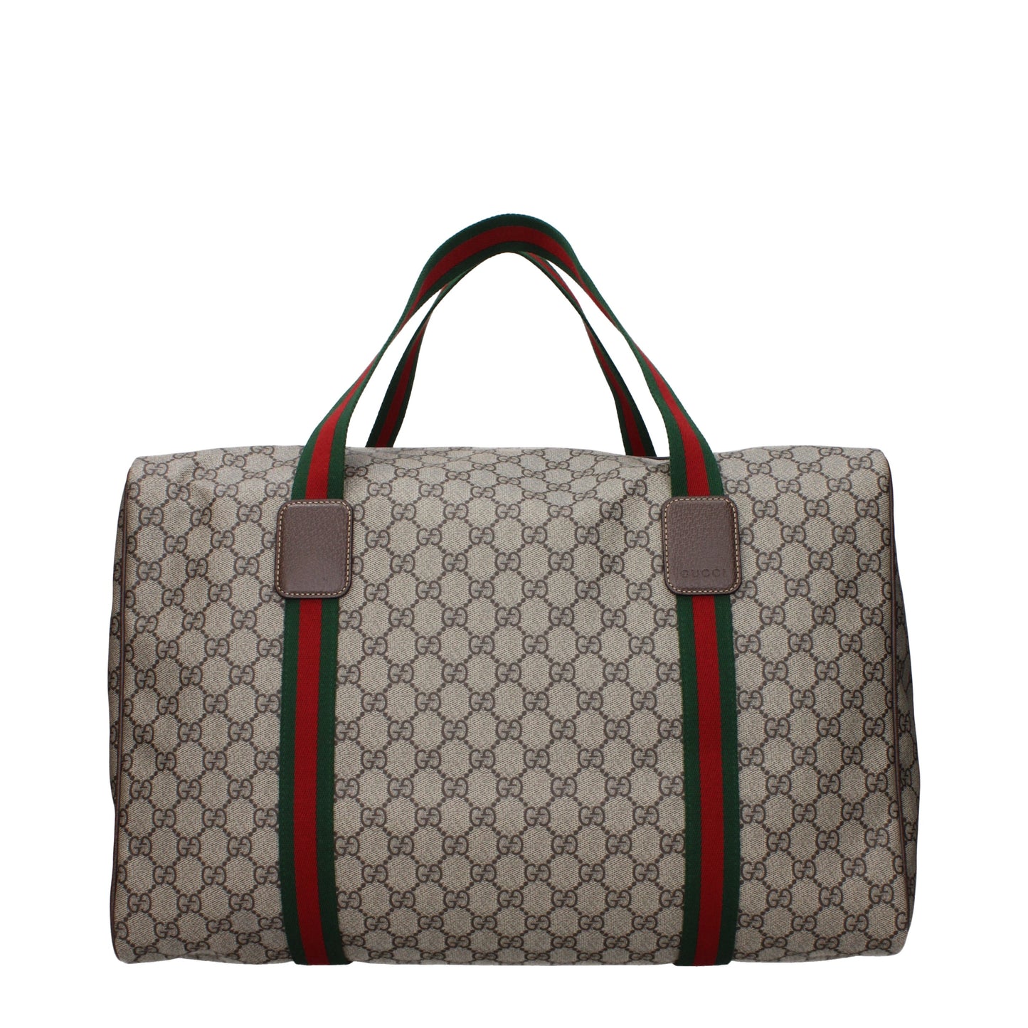 Gucci Travel Bags Men Fabric  Beige/Ebony