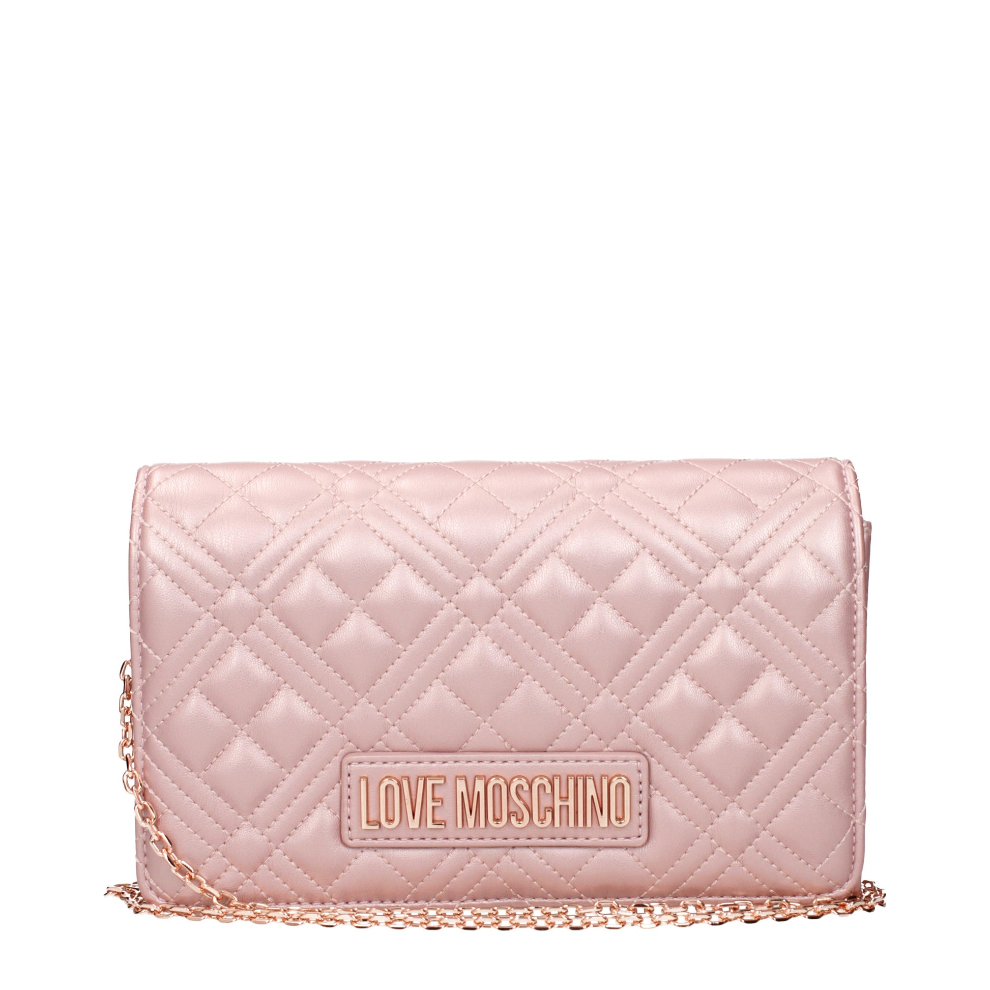 Love Moschino Women's Clutches Polyurethane Powder