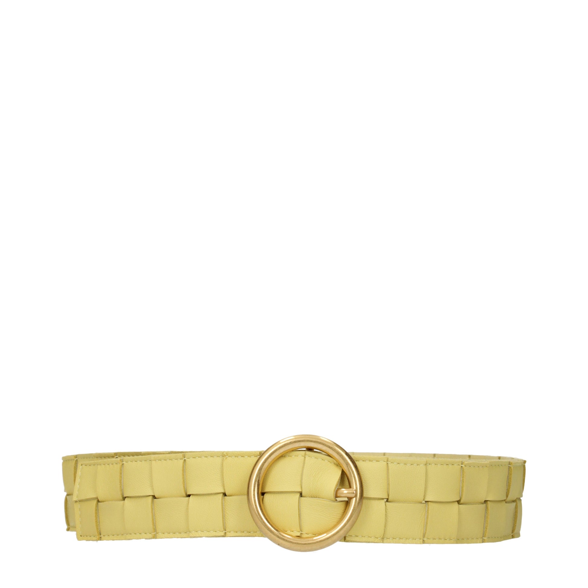 Bottega Veneta Women's Belts Leather Yellow
