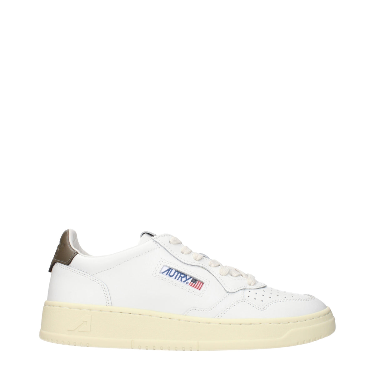Autry Sneakers Men Leather White/Chocolate