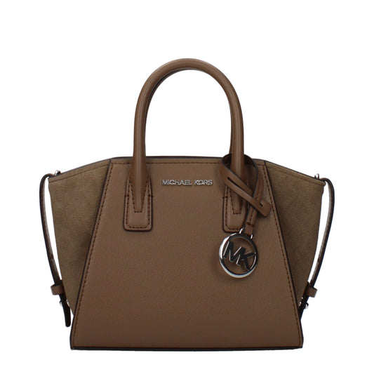 Michael Kors Handbags Women Leather Brown/Wood