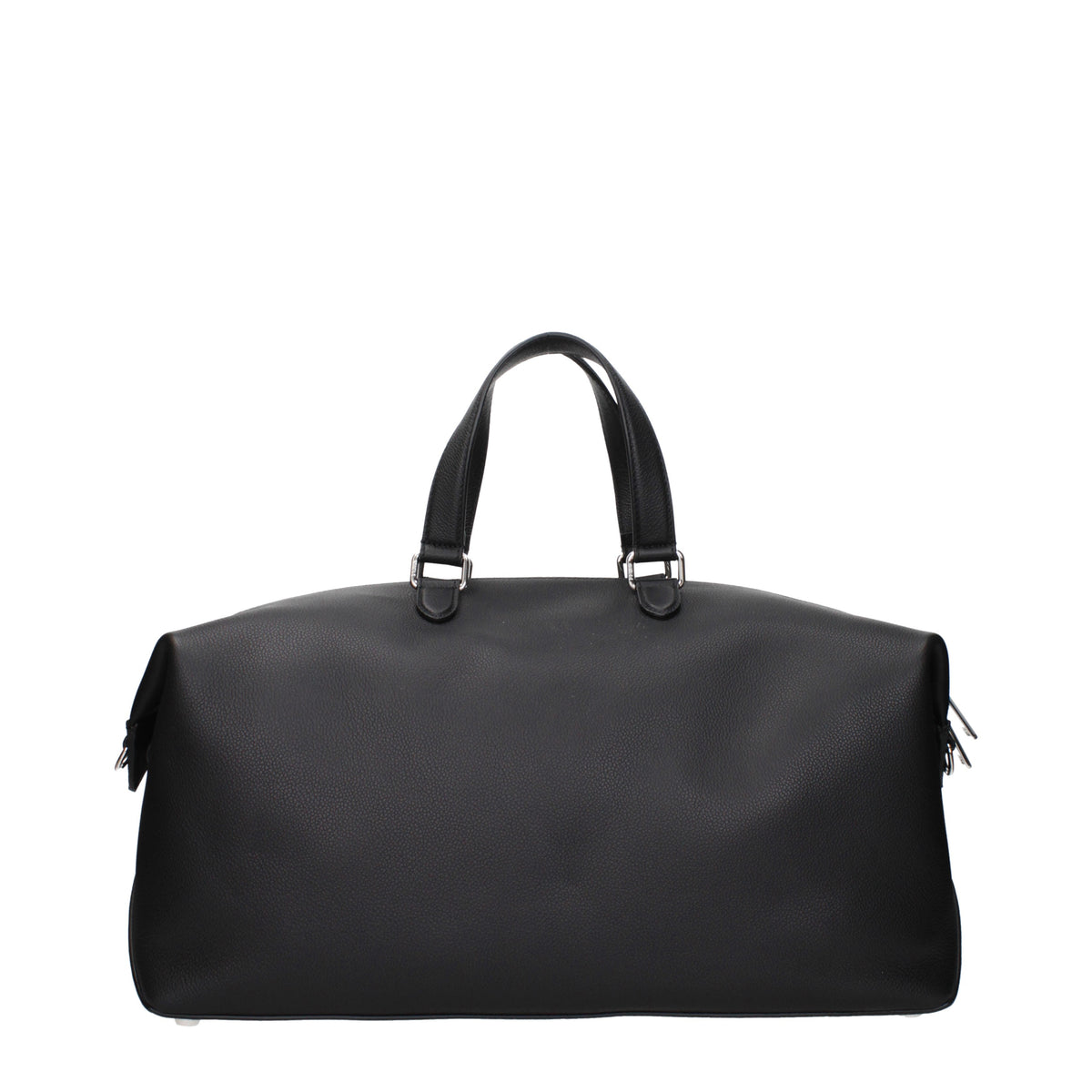 Fendi Travel Bags Men Leather Black