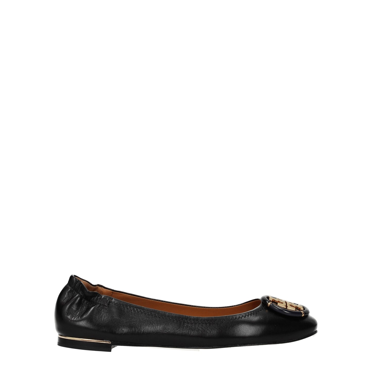 Tory Burch Women's Ballet Flats in Leather Black