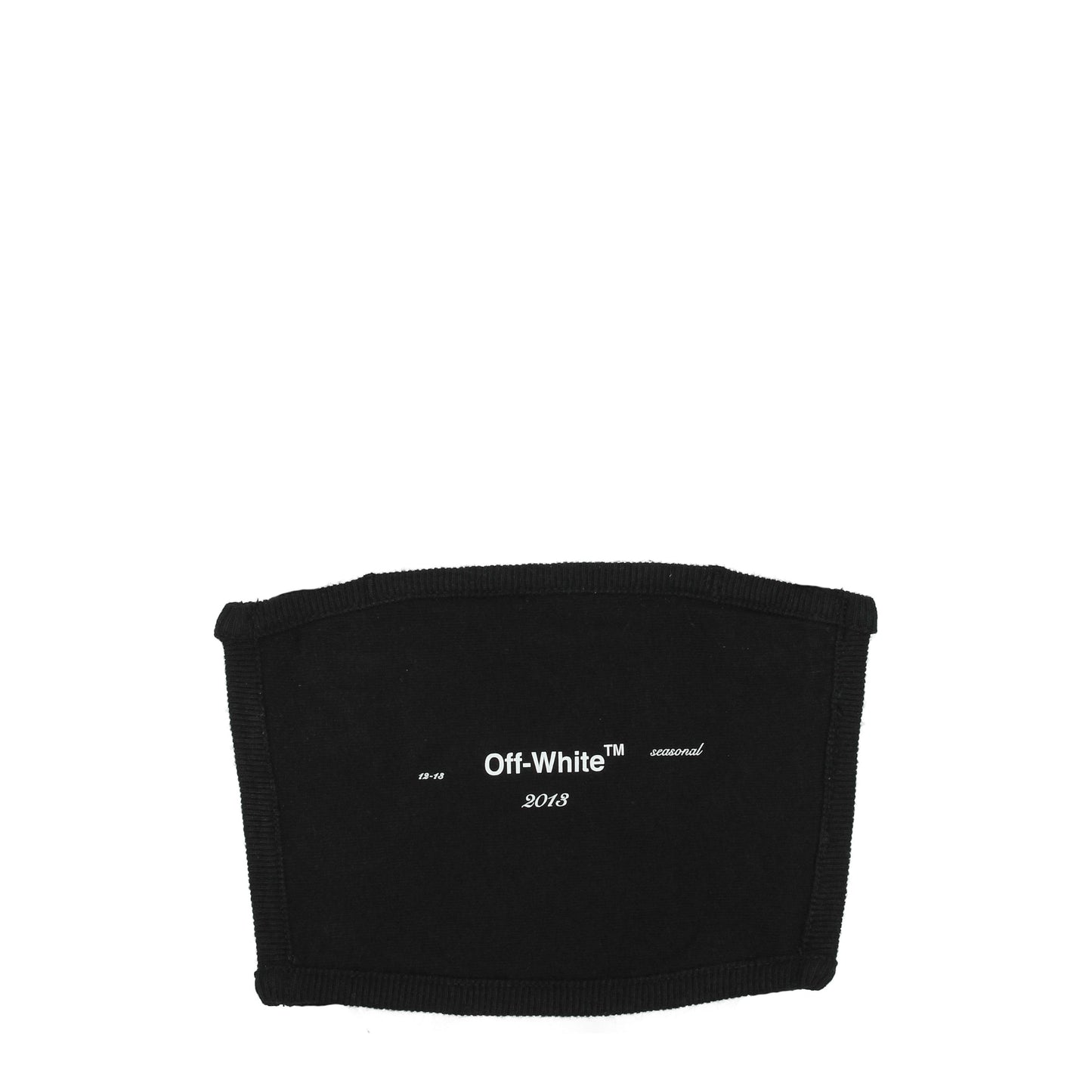 Off-White Masks Men Cotton Black