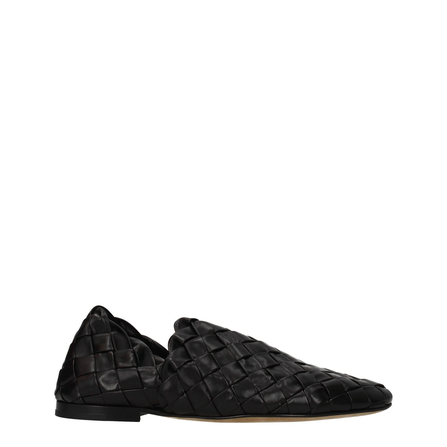 Bottega Veneta Men's Slip-ons in Leather Black