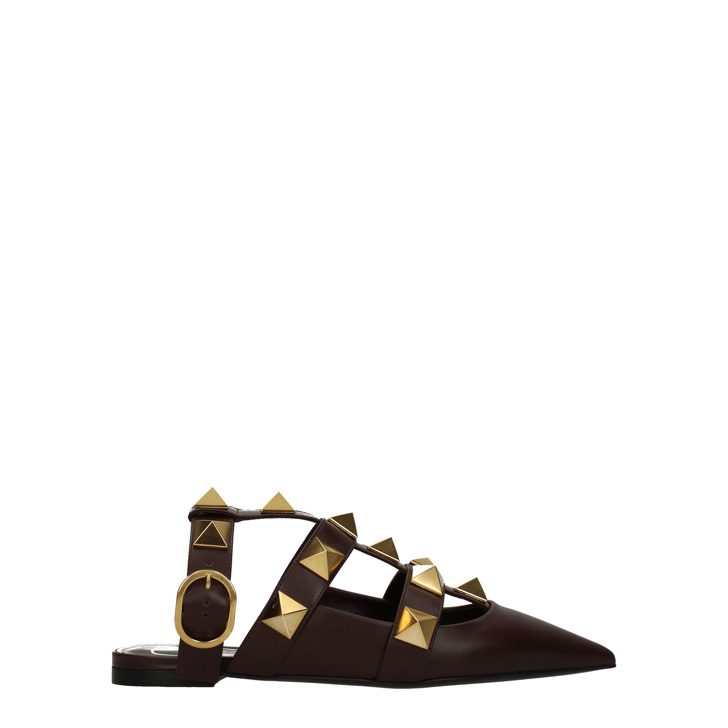 Valentino Garavani Women's Sandals Leather Chocolate