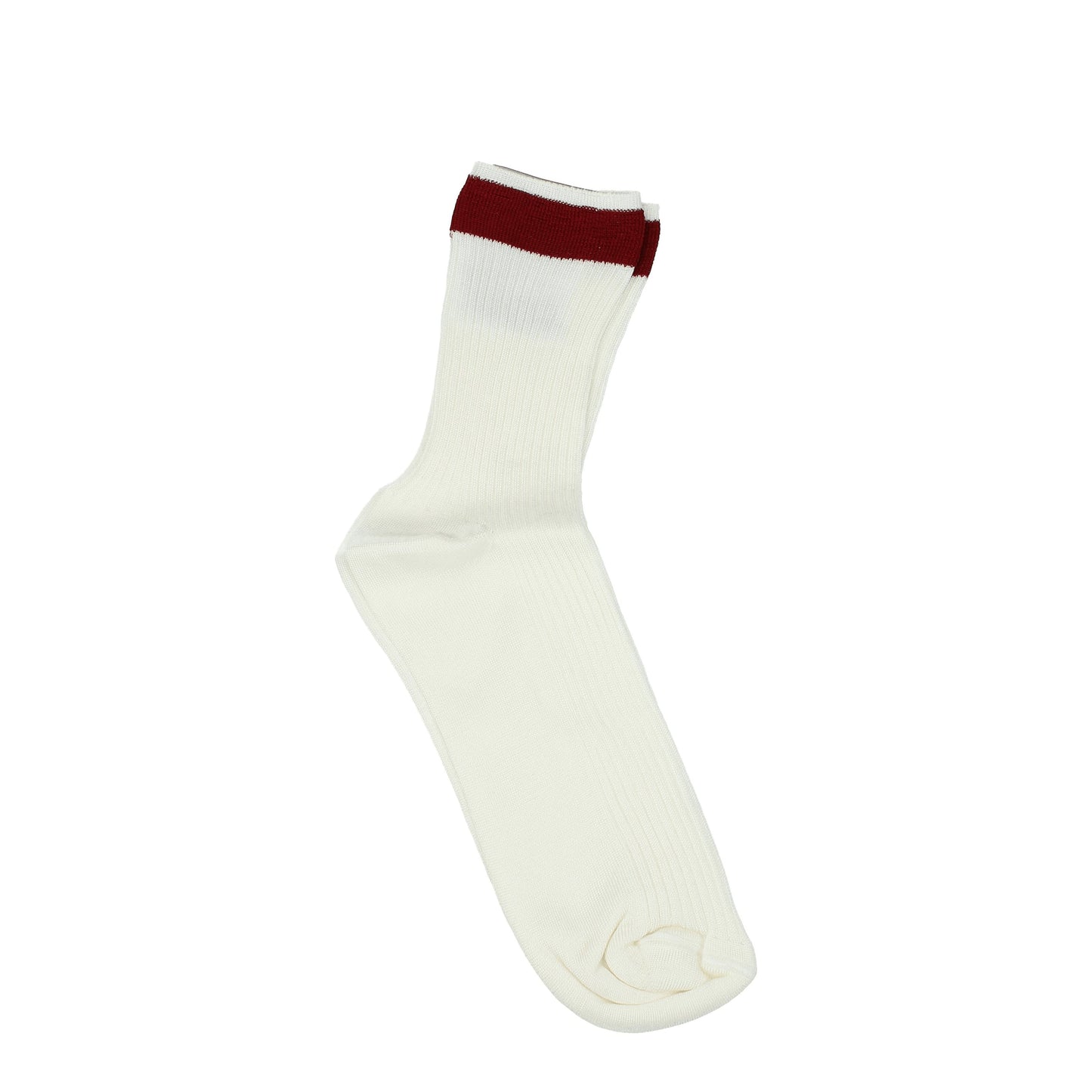 Valentino Garavani Socks Women Silk Beige/Bordeaux