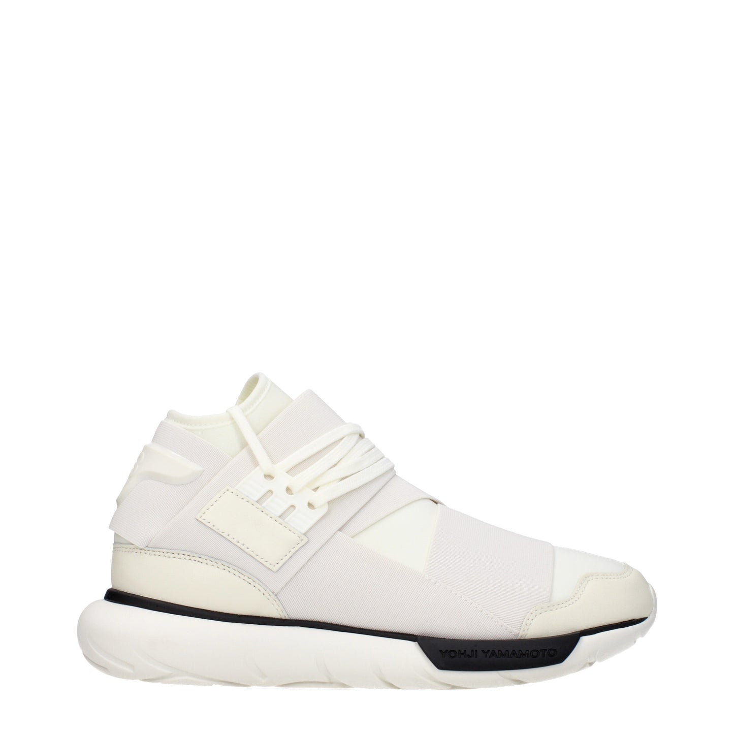 Y3 Yamamoto Men's Sneakers in Fabric  Beige/Ivory