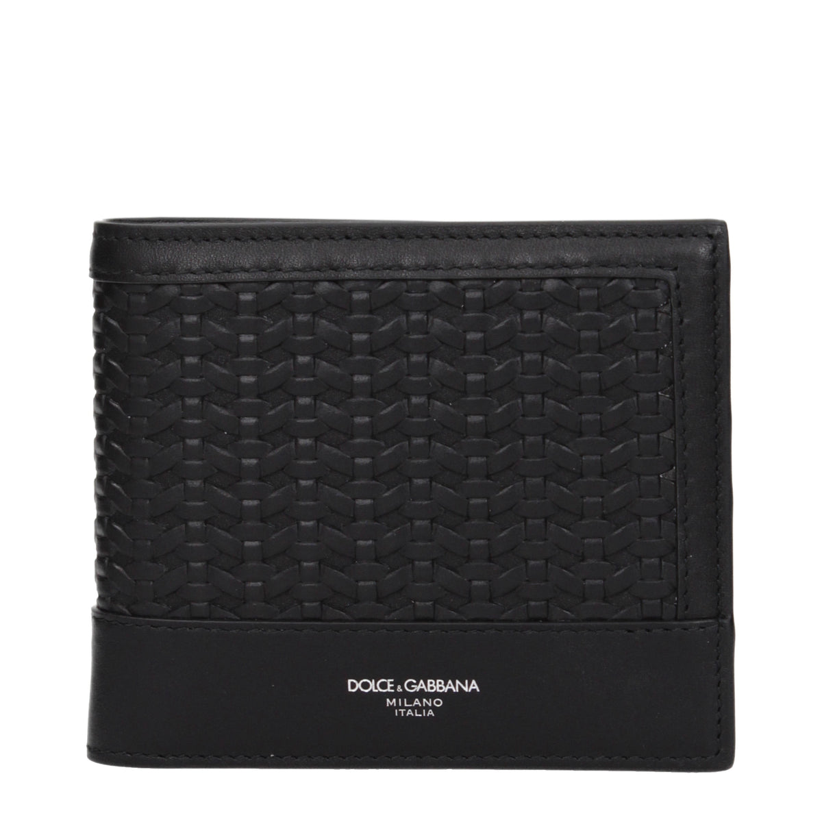 Dolce&Gabbana Wallets Men Leather Black