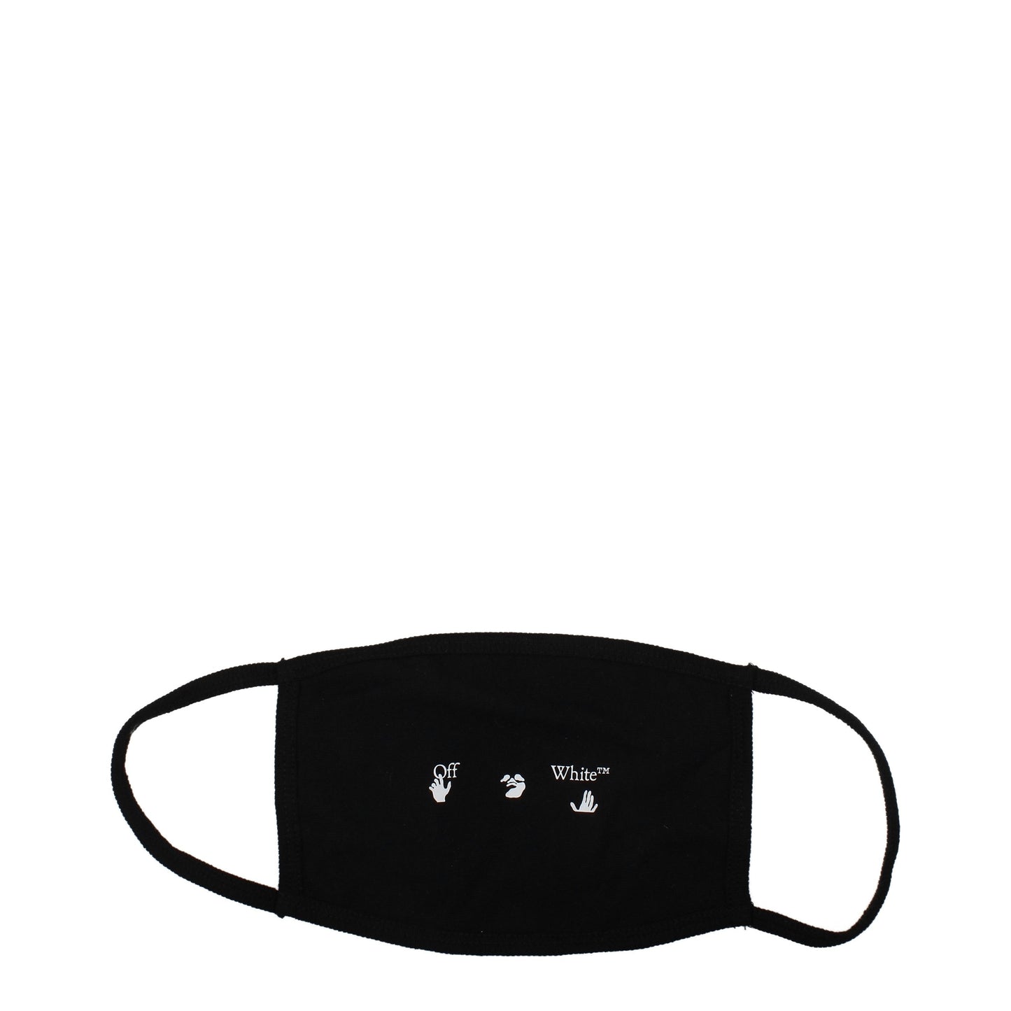 Off-White Masks Men Cotton Black