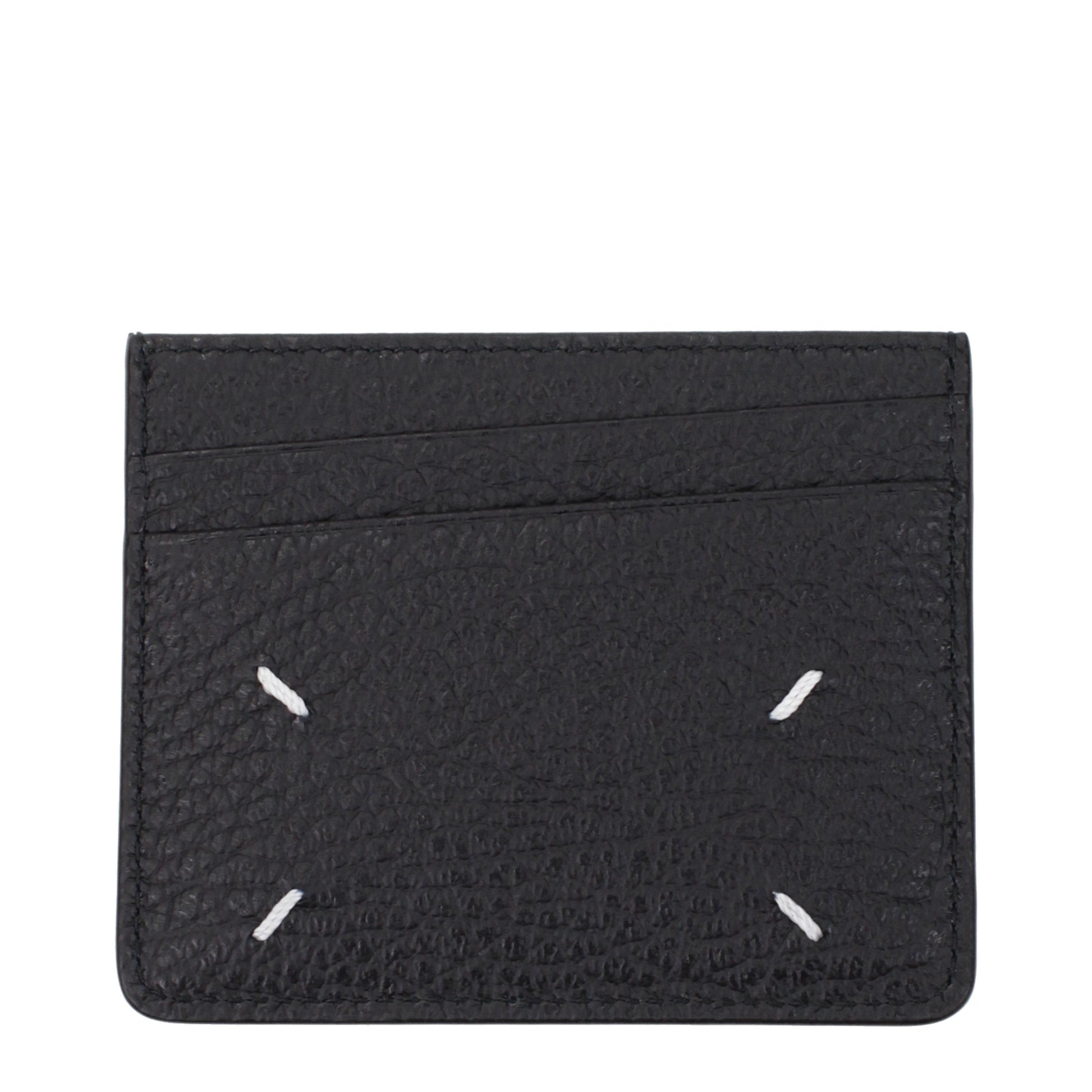 Maison Margiela Document Holders Women Leather Black