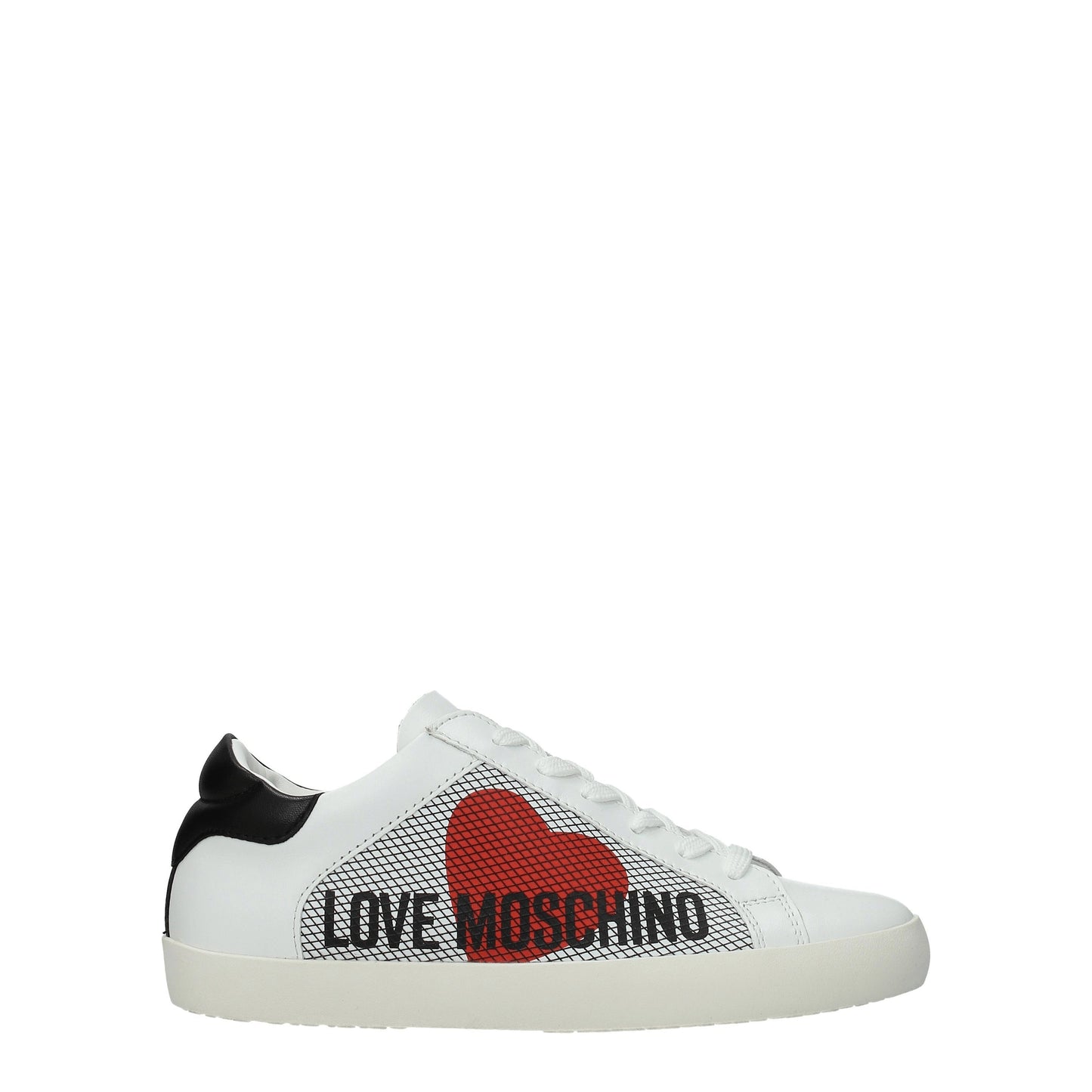 Love Moschino Women's Sneakers in Leather White