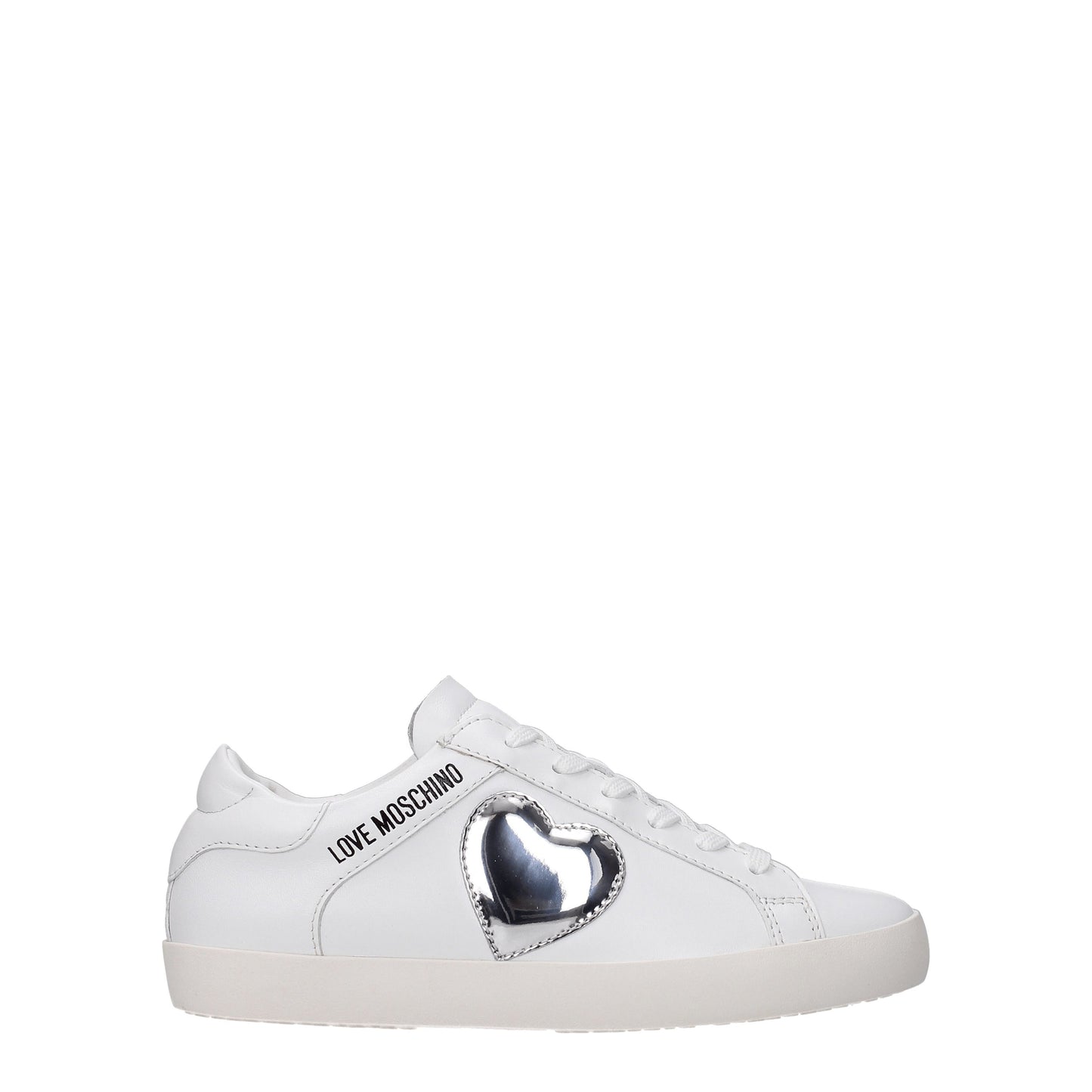 Love Moschino Women's Sneakers in Leather White