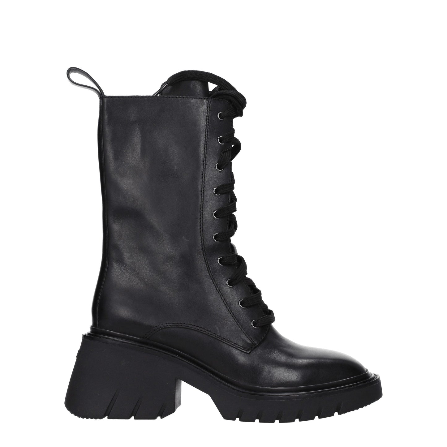 Ash Women's Boots in Leather Black