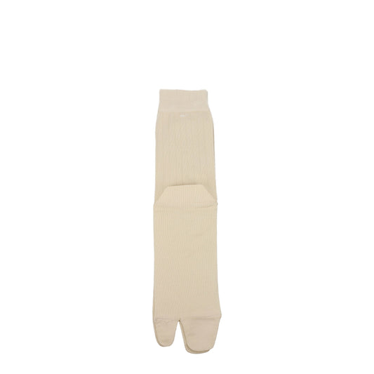 Maison Margiela Socks Women Cotton Beige