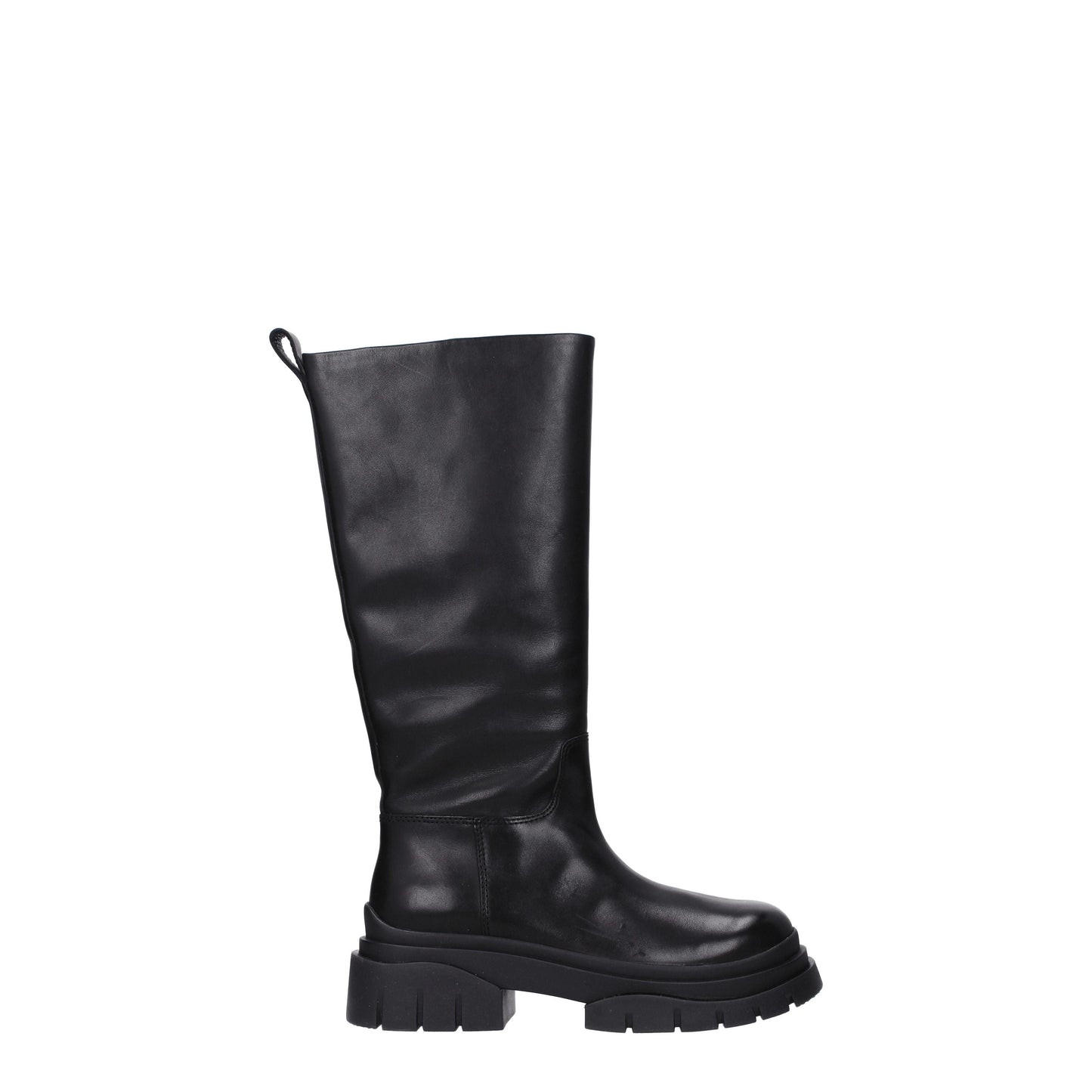 Ash Women's Boots in Leather Black