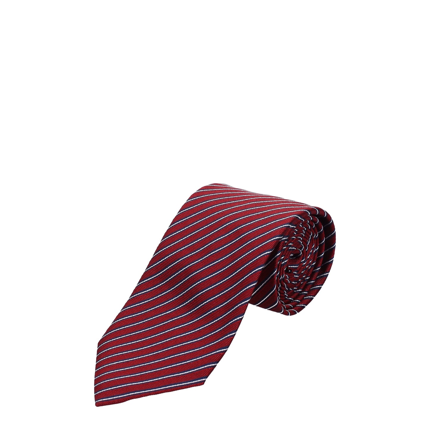 Zegna Ties Men Silk Red/Ruby