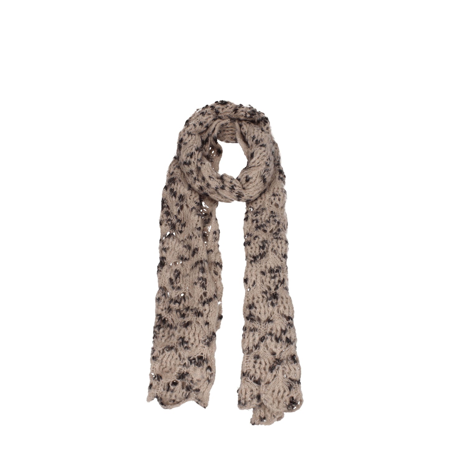 Jucca Scarves Women Mohair Beige/Camel