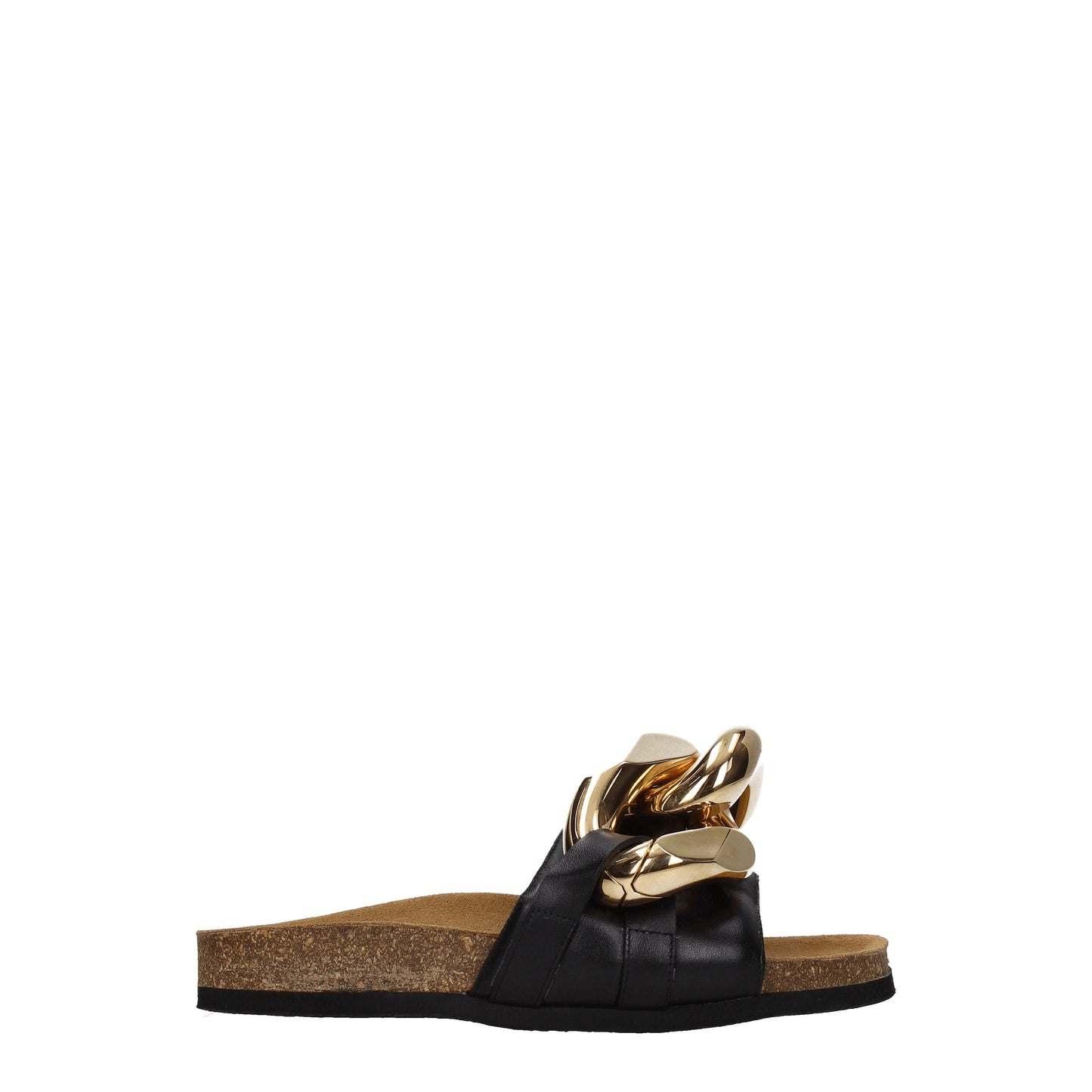 Jw Anderson Women's Sandals & Slippers in Leather Black