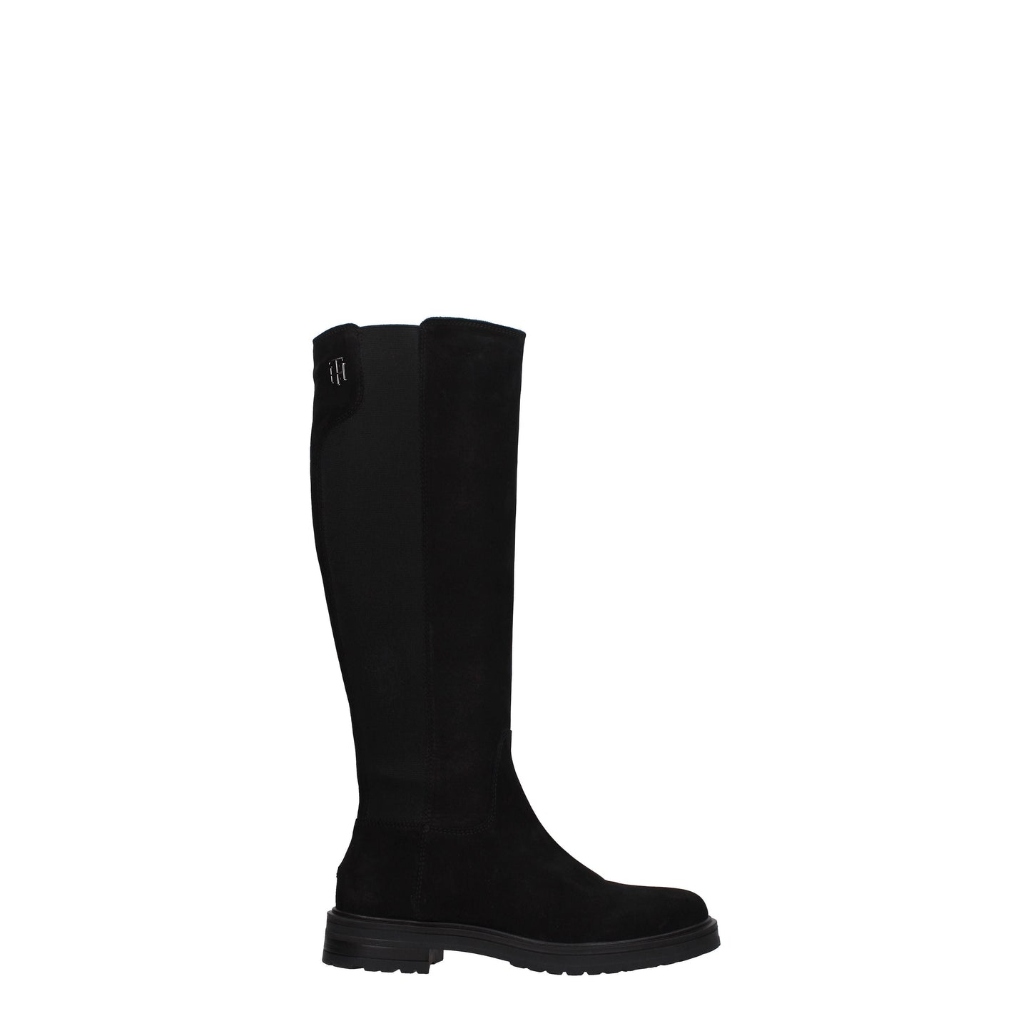 Tommy Hilfiger Women's Boots in Suede Black