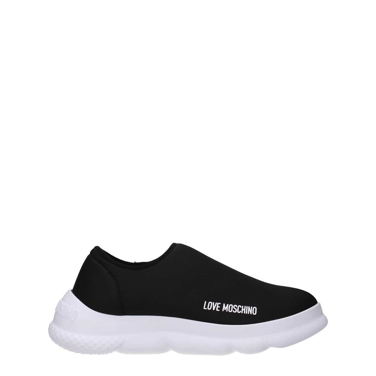 Love Moschino Women's Slip-ons in Fabric  Black/White