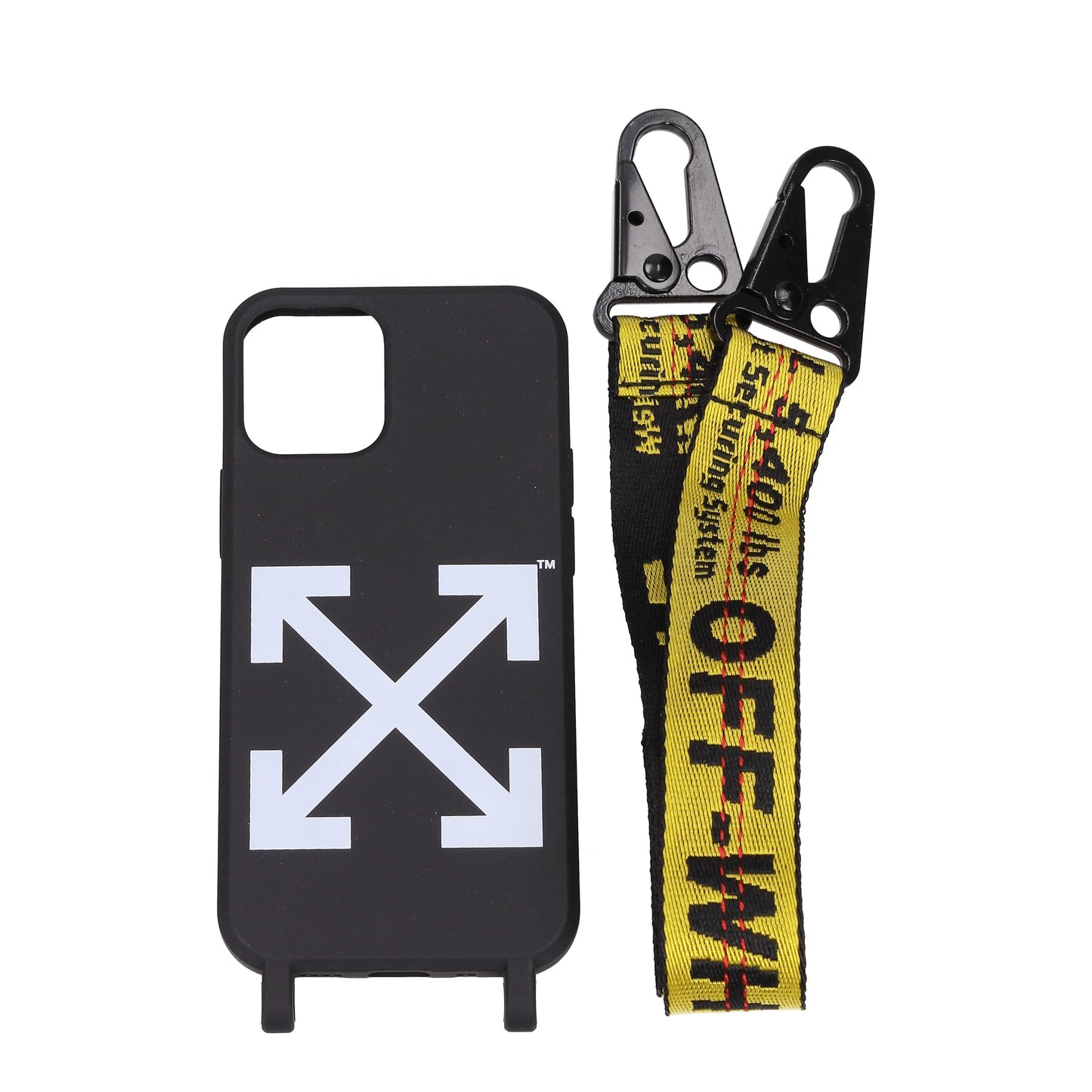 Off-White IPhone Covers Men Polyurethane Black